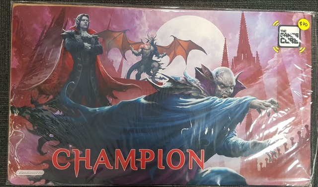 Crimson Vow Themed Champion Playmat